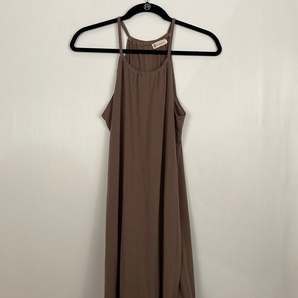 For Gand PL Brown Maxi Dress